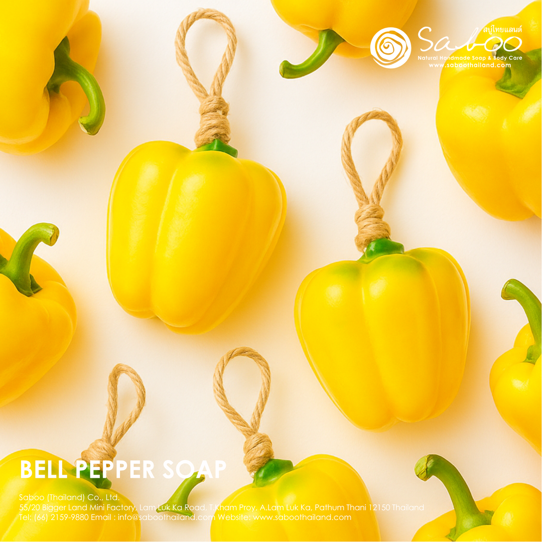 Natural Fancy Soap - 100g - Bell Pepper
