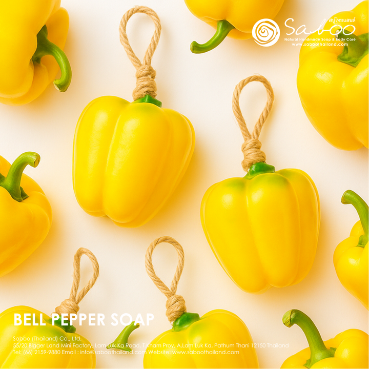 Natural Fancy Soap - 100g - Bell Pepper