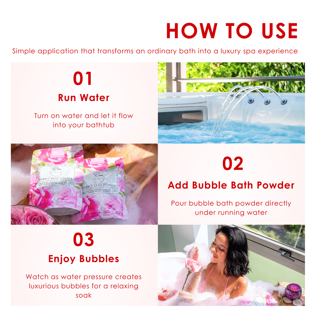 Bubble Bath Powder - 200g - Fire Element