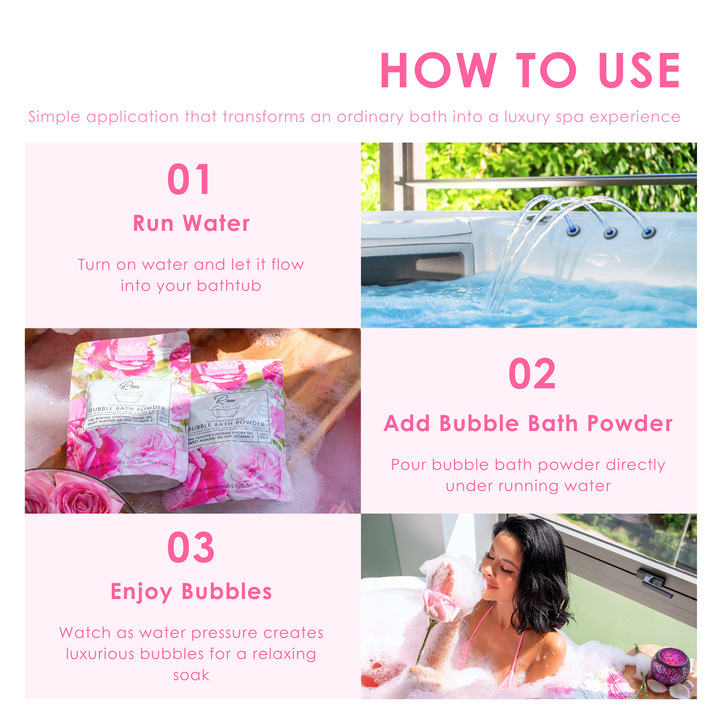 Bubble Bath Powder - 200g - Blossom