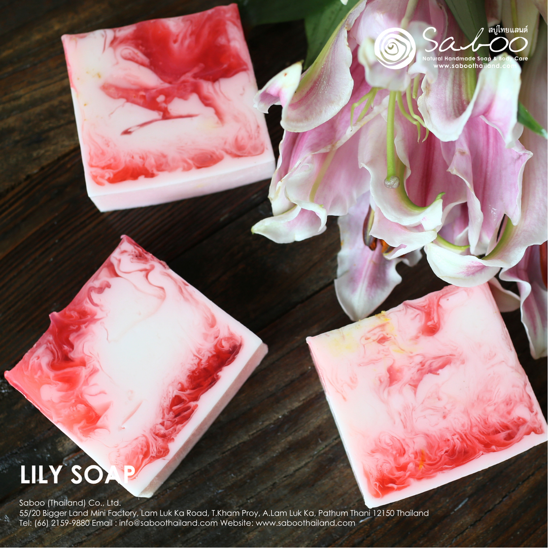 Natural Soap - Square Shape - 100g - Lilly
