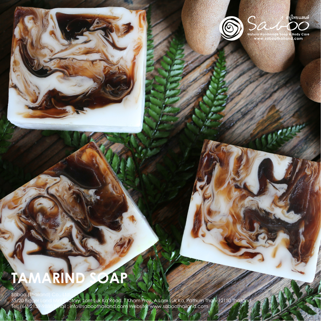 Natural Soap - Square Shape - 100g - Tamarind