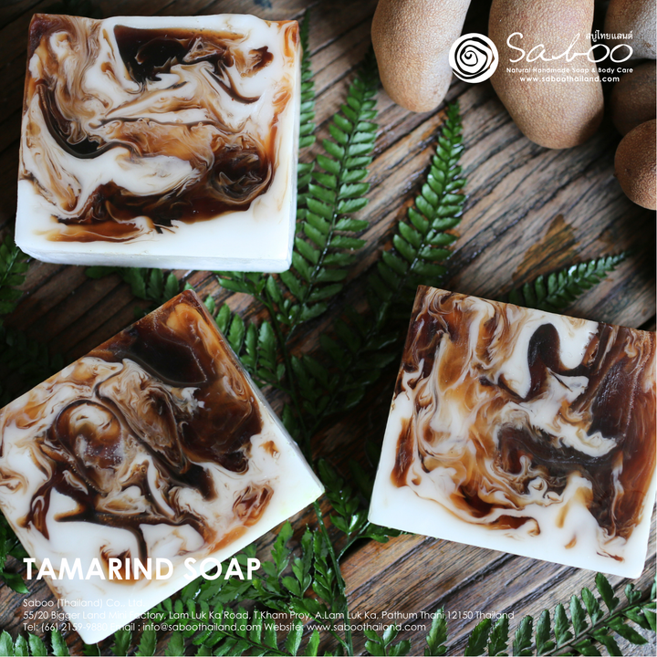 Natural Soap - Square Shape - 100g - Tamarind