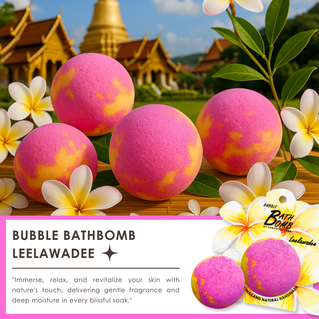 Bubble Bath Bomb - Flower Package - 150g - Leelawadee