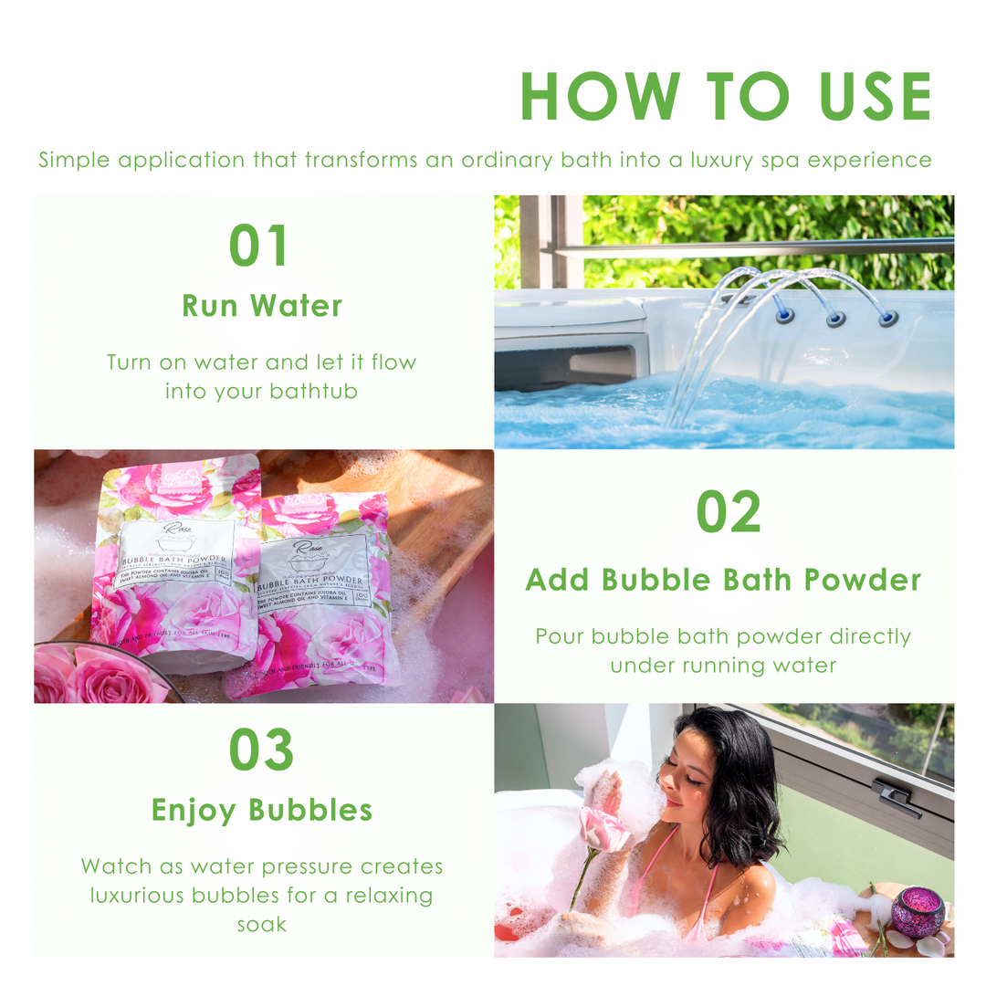 Bubble Bath Powder - 200g - Jasmine