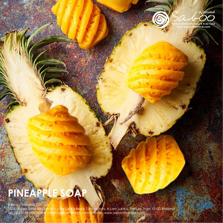 Natural Fancy Soap - Pineapple A