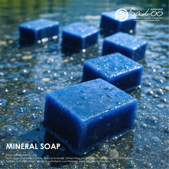 Natural Soap - Square Shape - 100g - Meneral