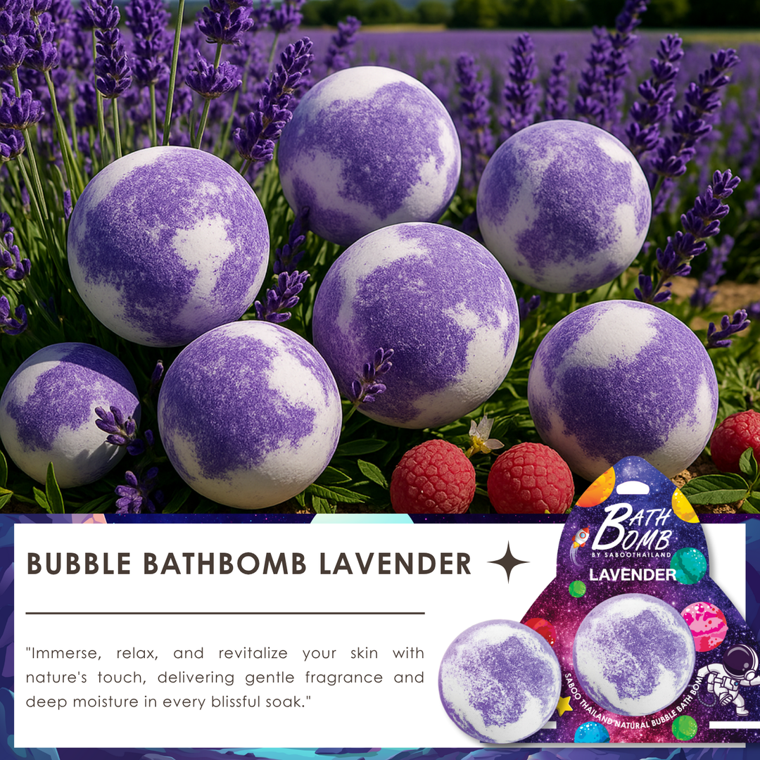 Bubble Bath Bomb - Space Package - 150g - Lavender