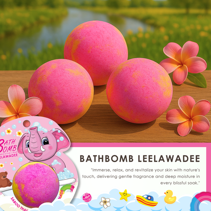 Bubble Bath Bomb - Elephant Package - 150g - Leelawadee