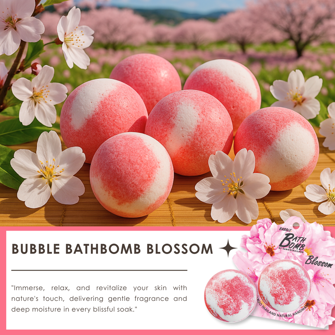 Bubble Bath Bomb - Flower Package - 150g - Blossom