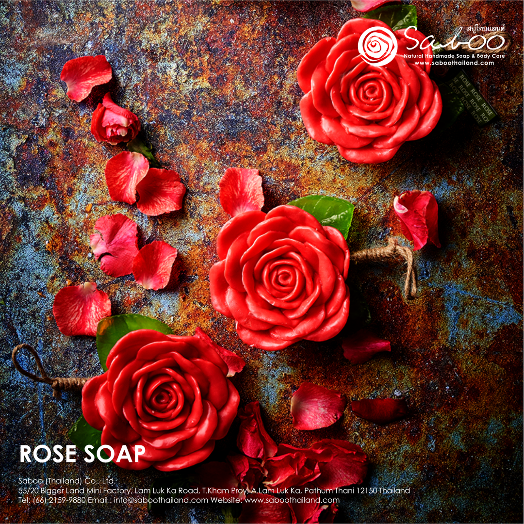 Natural Fancy Soap - 100g - Rose