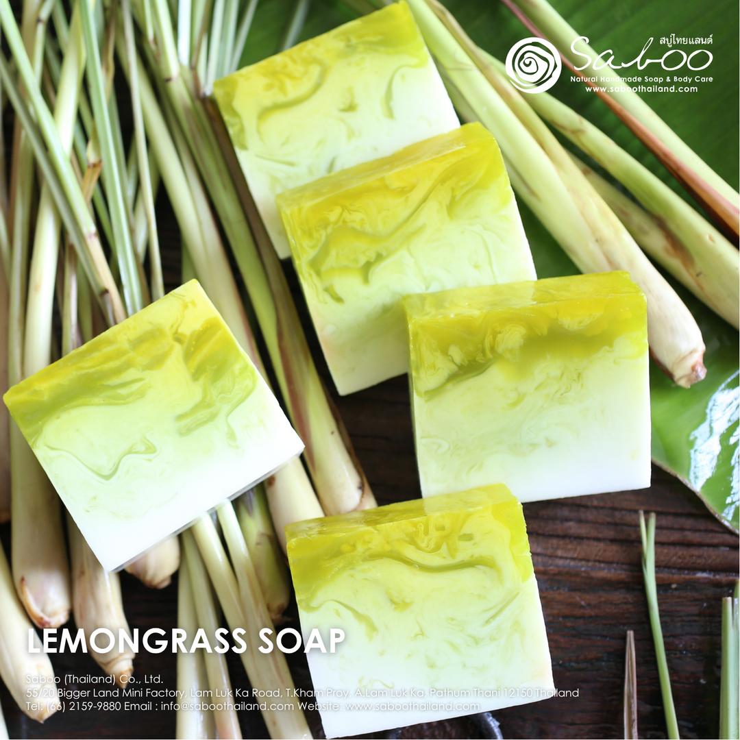 Natural Soap - Square Shape - 100g - Lemongrass