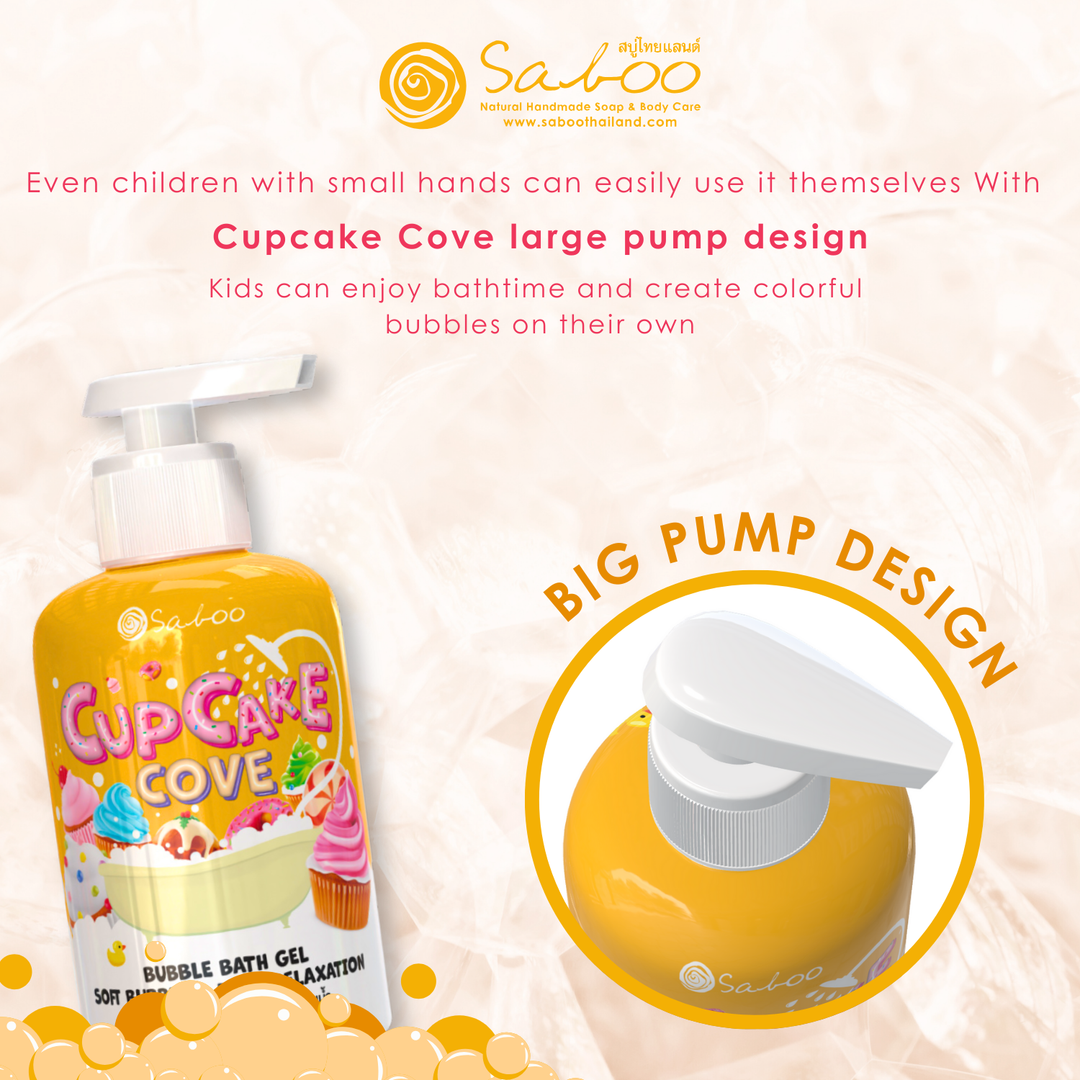Bubble Bath Gel - 500ml - Cup Cake Cove