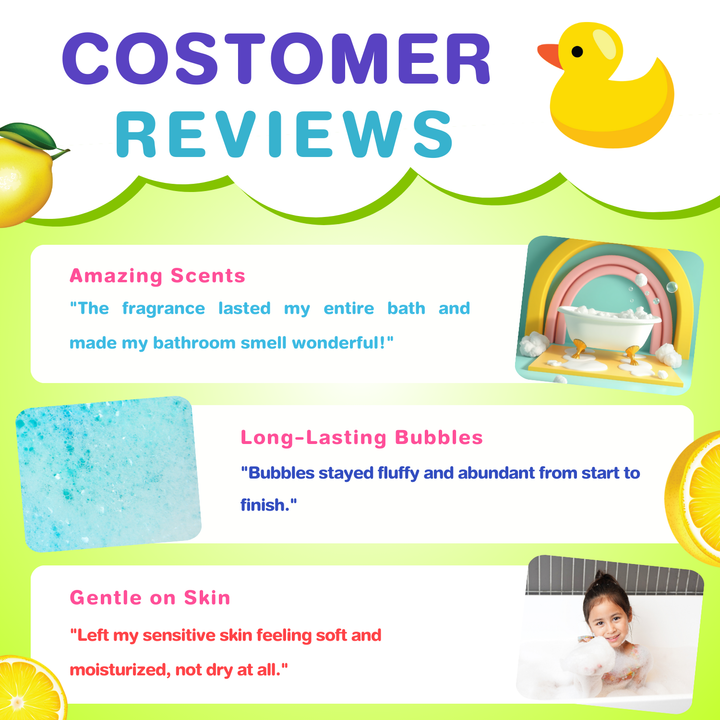 Bubble Bath Gel - 500ml - Lemon Drop Lagoon