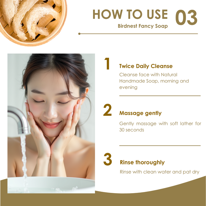 Natural Fancy Soap - 100g - Birdnest