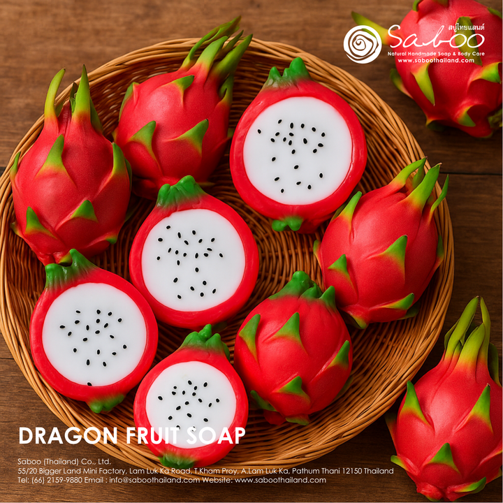 Natural Fancy Soap - 100g - Dragon Fruit