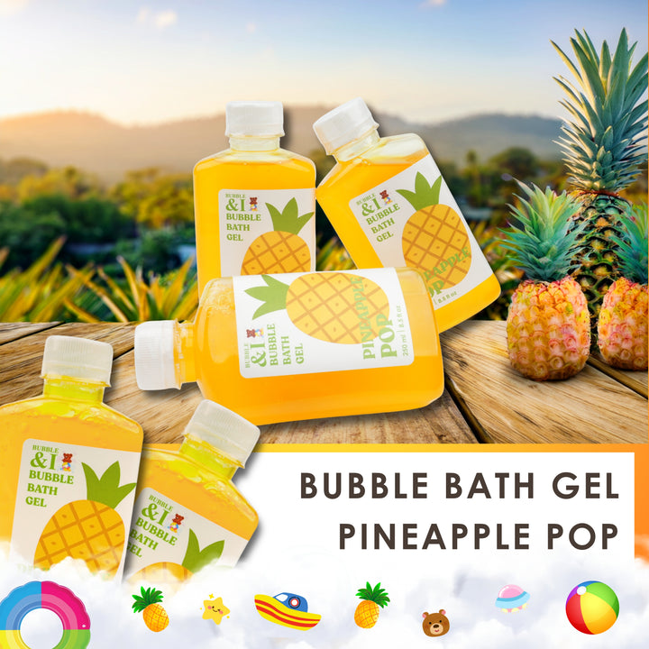 Bubble Bath Gel - 250 ml - Pineapple Pop