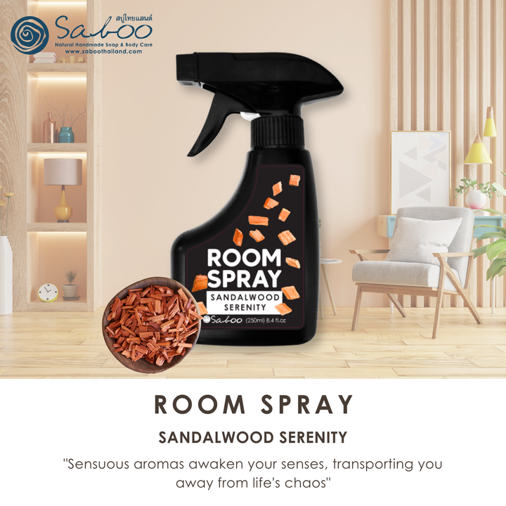Saboo Room Spray - 250ml - Sandalwood Serenity