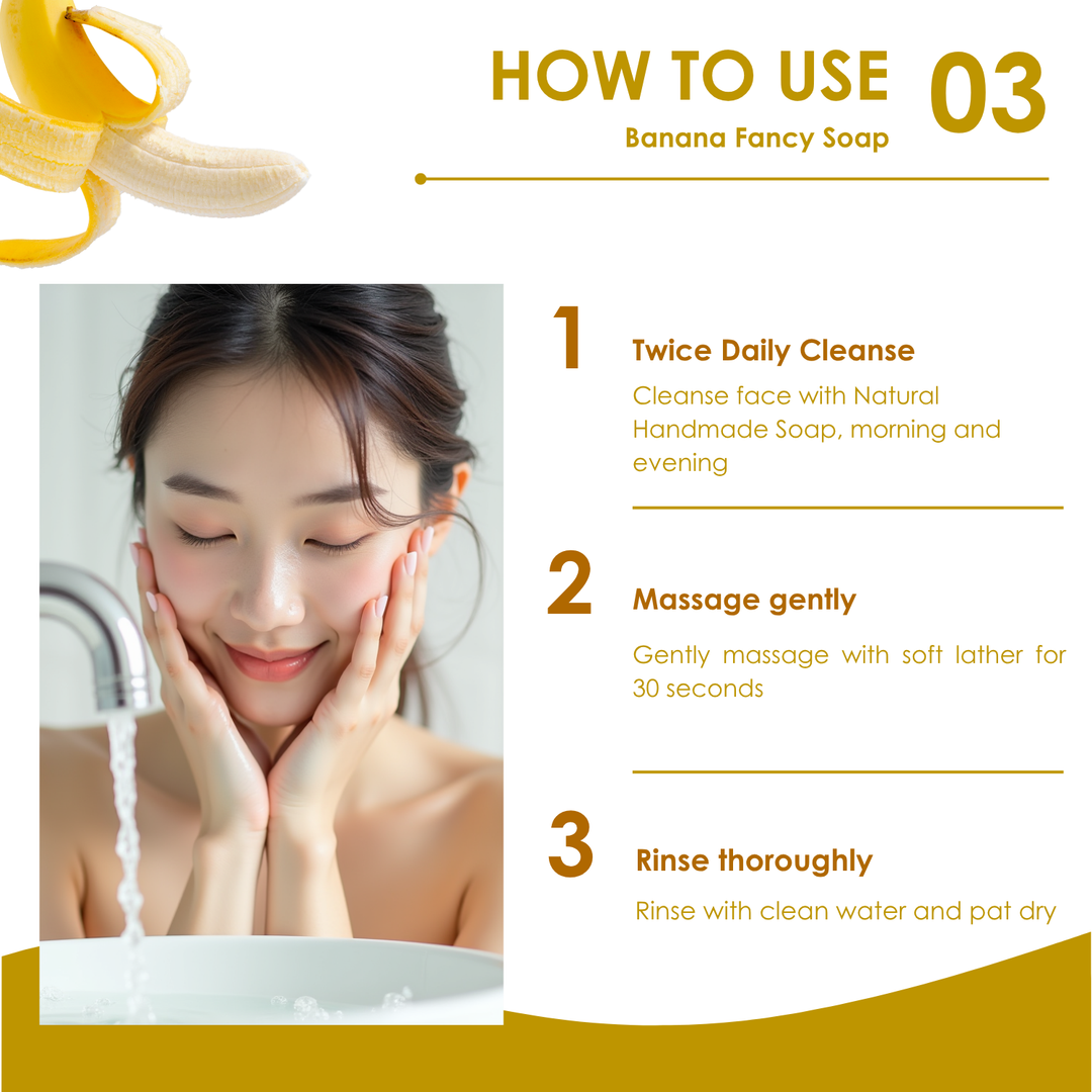Natural Fancy Soap - 100g - Banana Type C