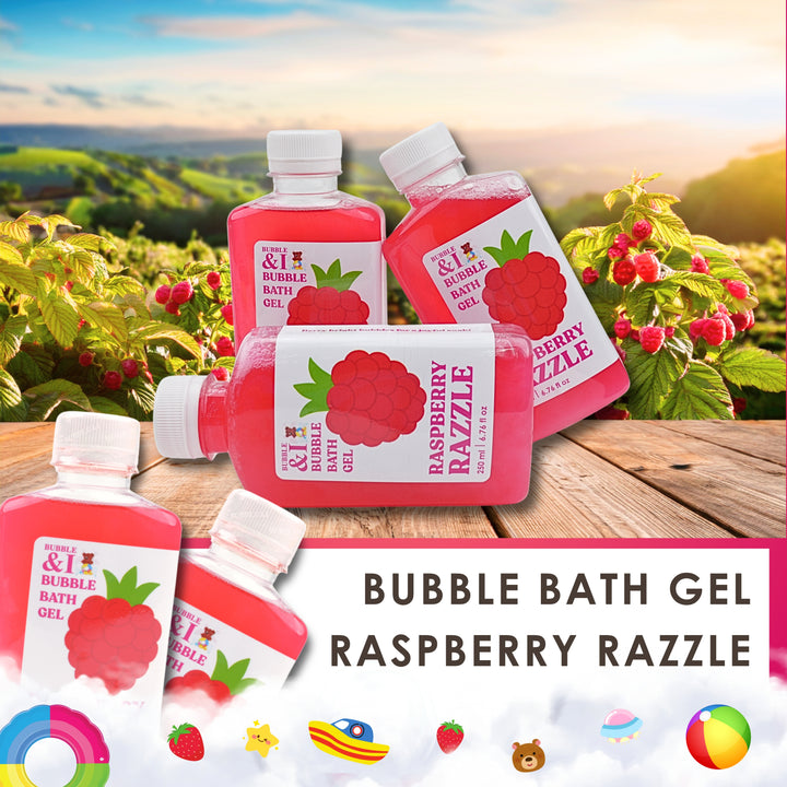 Bubble Bath Gel - 250 ml - Raspberry Razzle