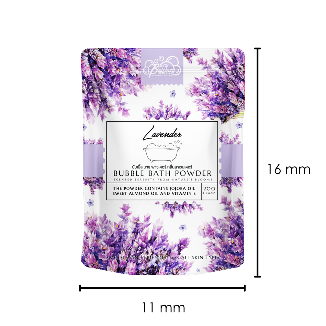 Bubble Bath Powder - 200g - Lavender
