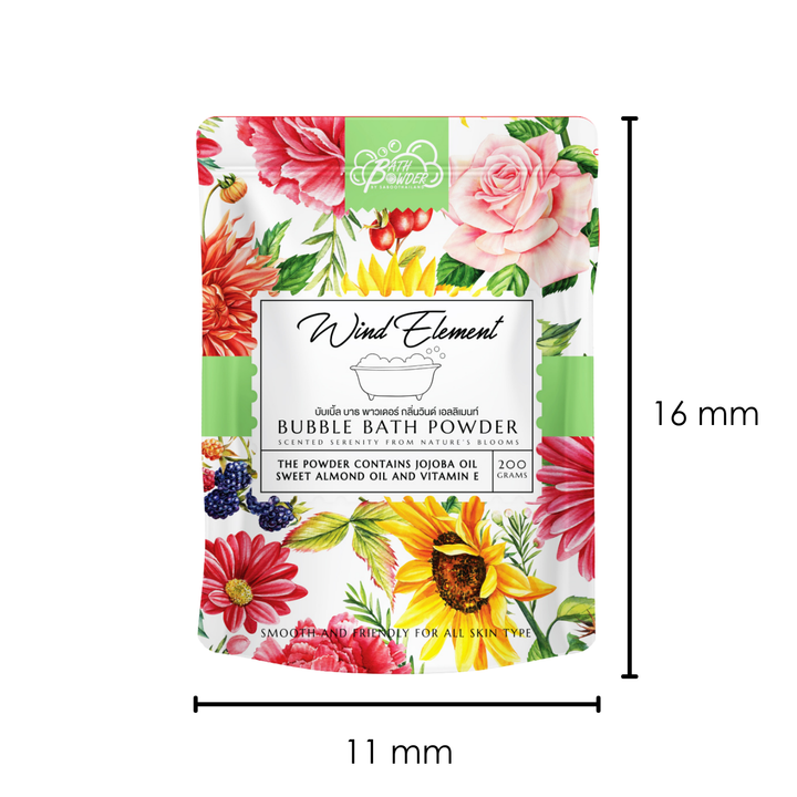 Bubble Bath Powder - 200g - Wind Element