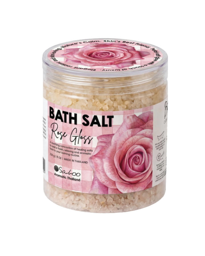 BATH SALT 230g - Rose Gloss