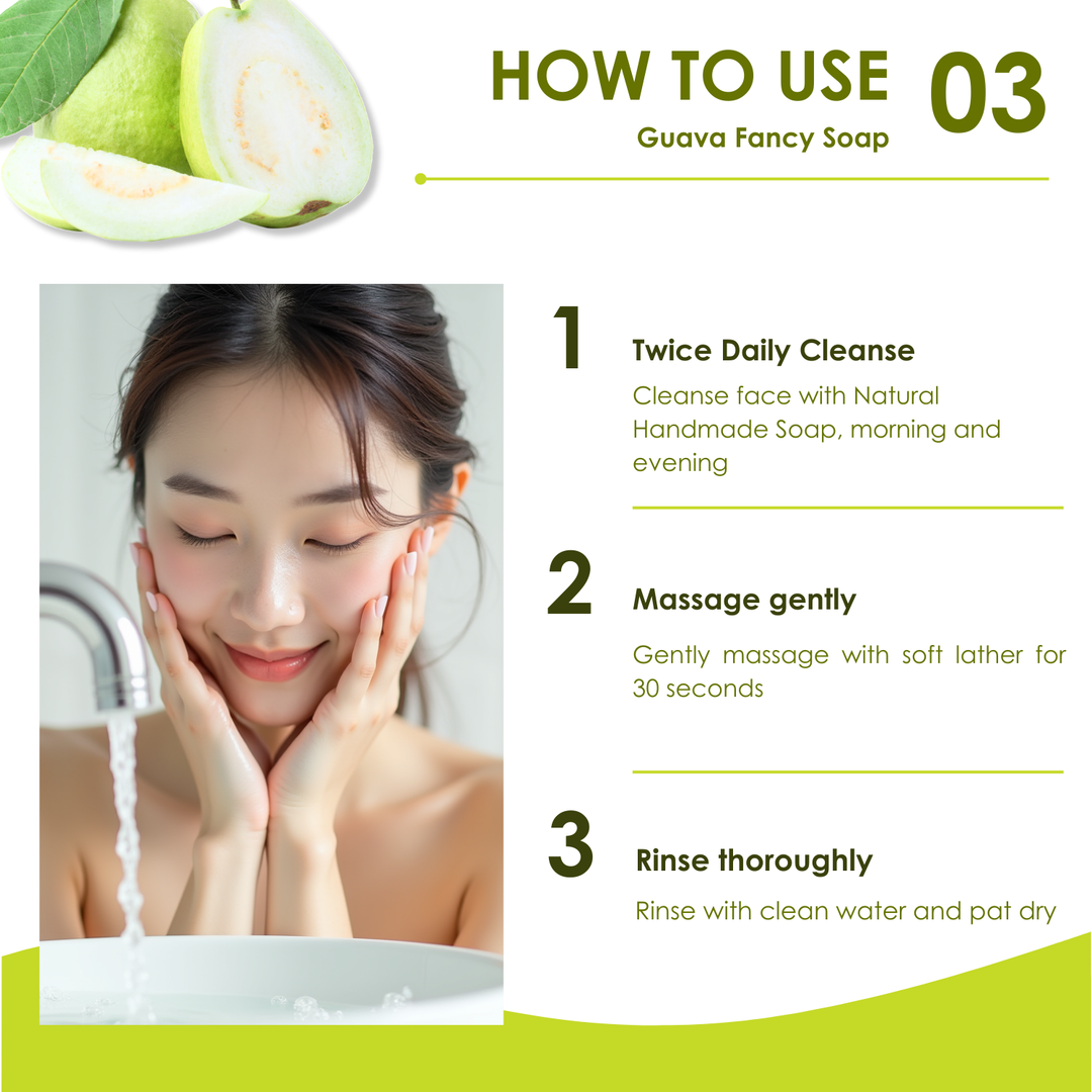 Natural Fancy Soap - Guava