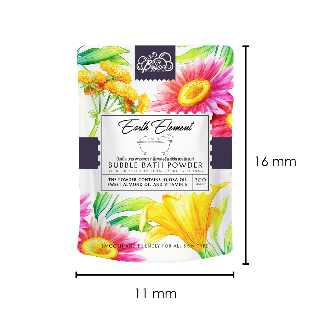 Bubble Bath Powder - 200g - Earth Element