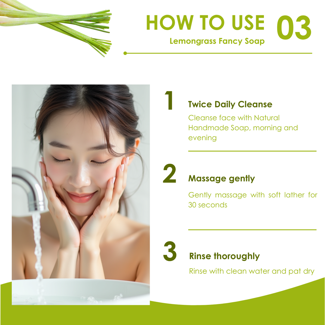 Natural Fancy Soap - 100g - Lemongrass