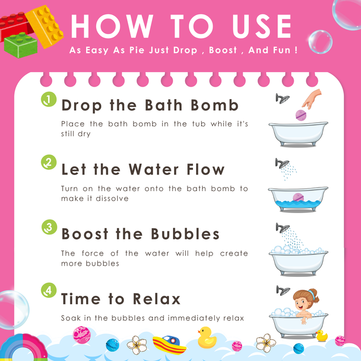 Bubble Bath Bomb - Bear Package - 150g - Leelawadee