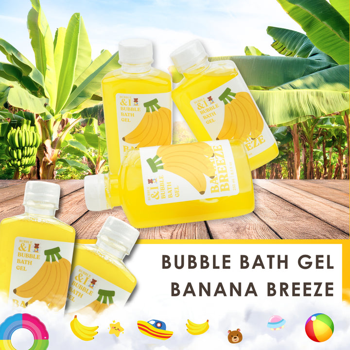 Bubble Bath Gel - 250 ml - Banana Breeze