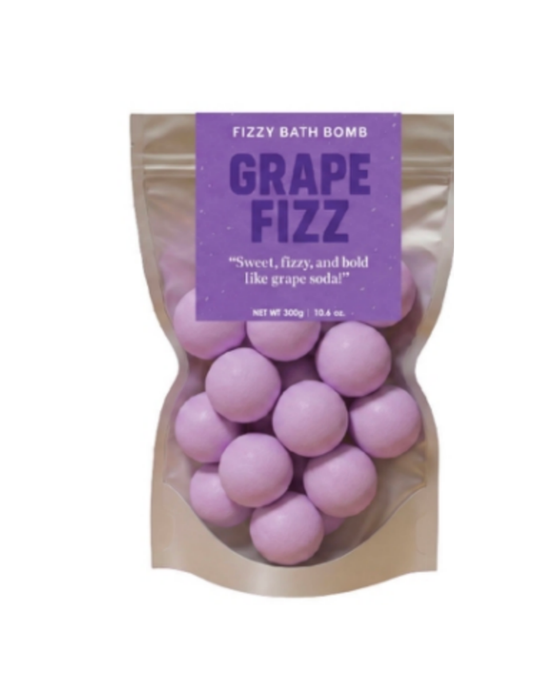 FIZZY BATH BOMB 300 G - Grape Fizz