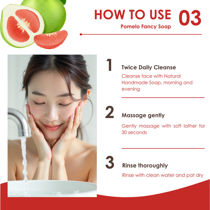 Natural Fancy Soap - 100g - Pomelo