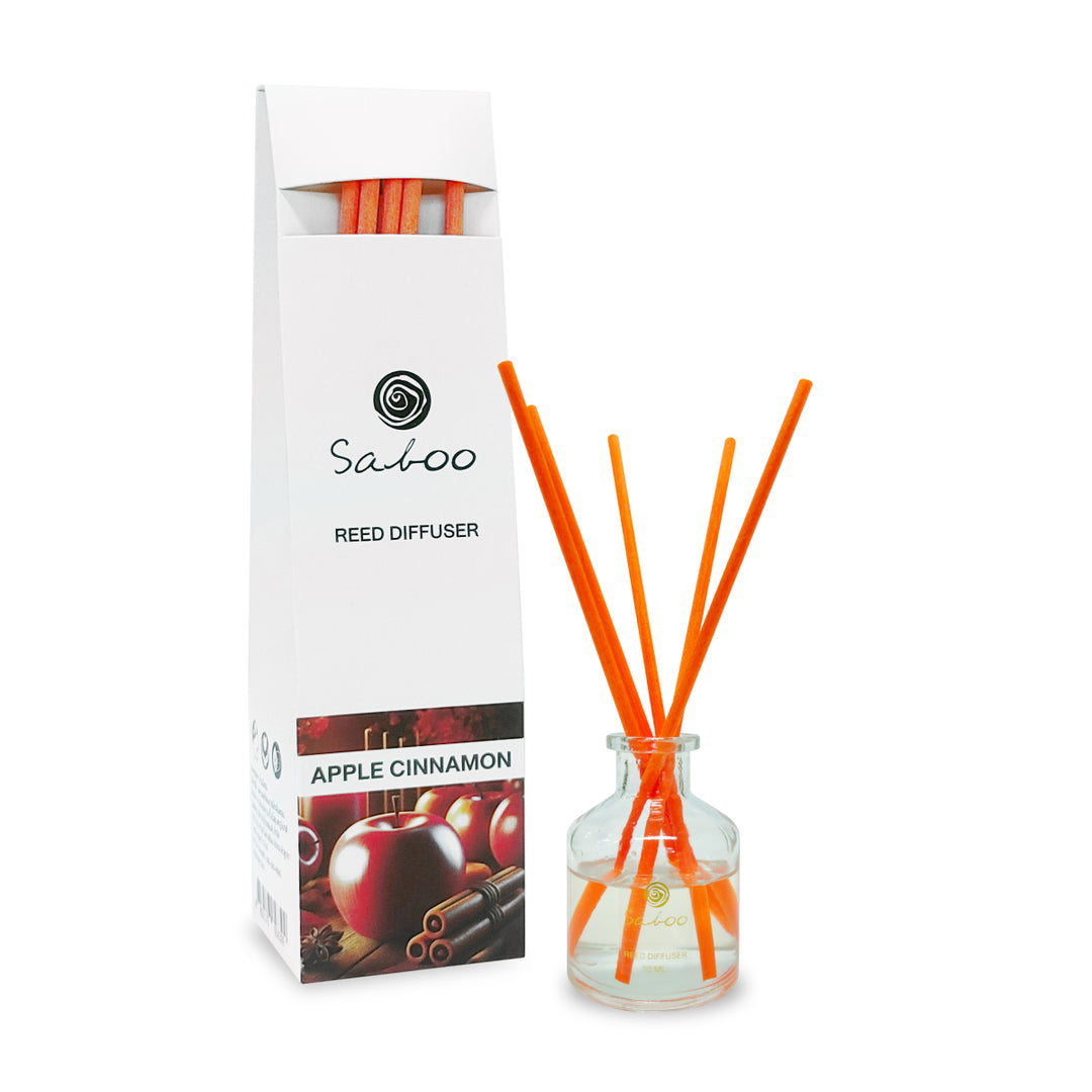 Saboo Reed Diffuser - 50ml - Apple Cinnamon