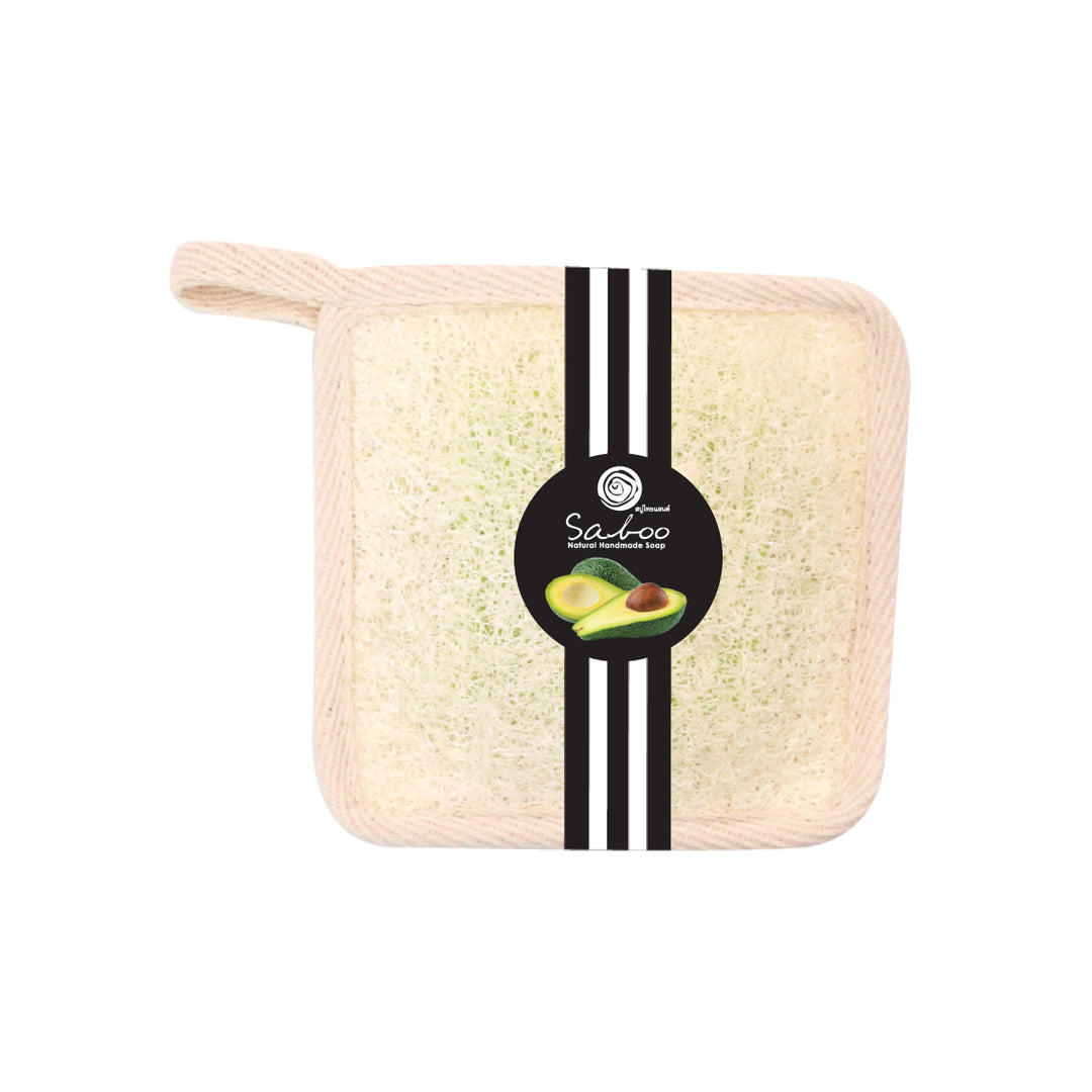 Natural Luffa - Soap Inside - 50g - Avocado