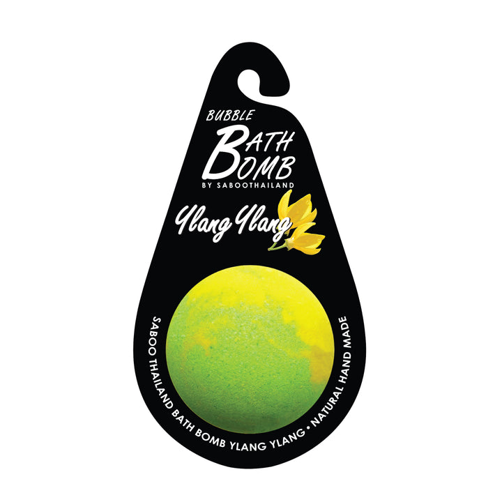 Bubble Bath Bomb - Black Package - 150g - Ylang Ylang