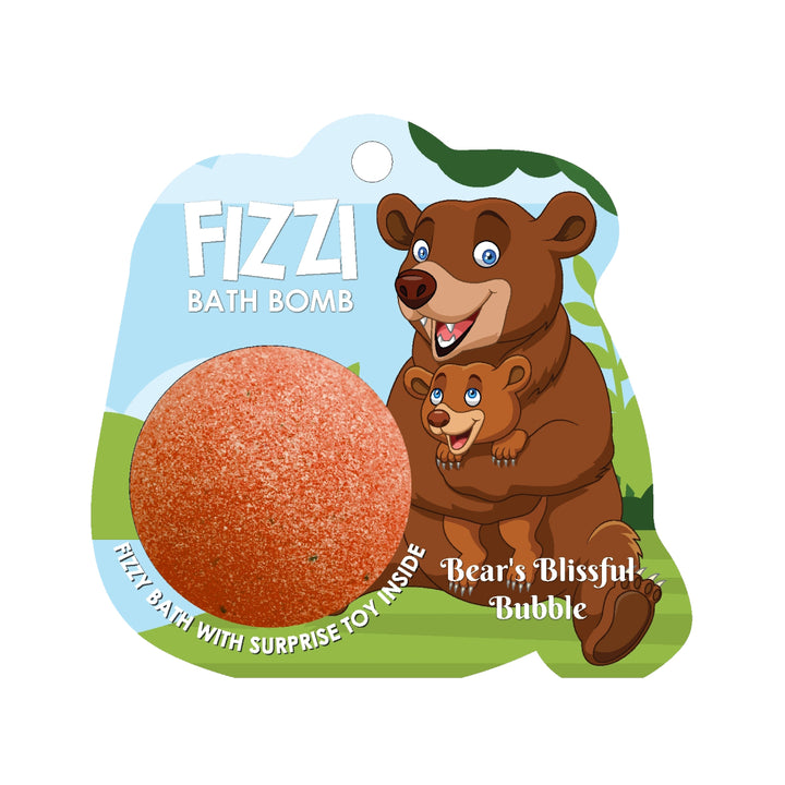 Fizzy Bath Bomb - Jungle Package - 100g - Bear's Blissful Bubble