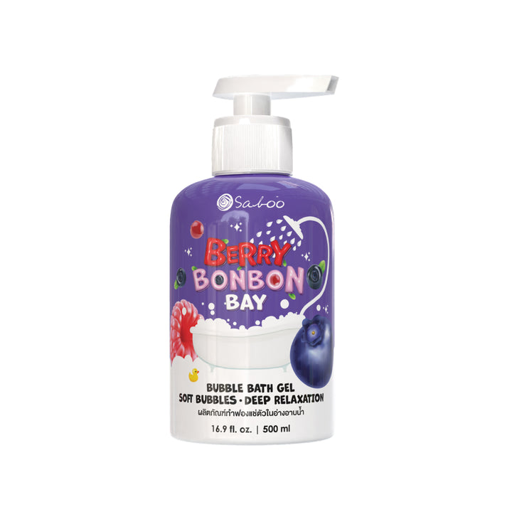 Bubble Bath Gel - 500ml - Berry Bonbon Bay