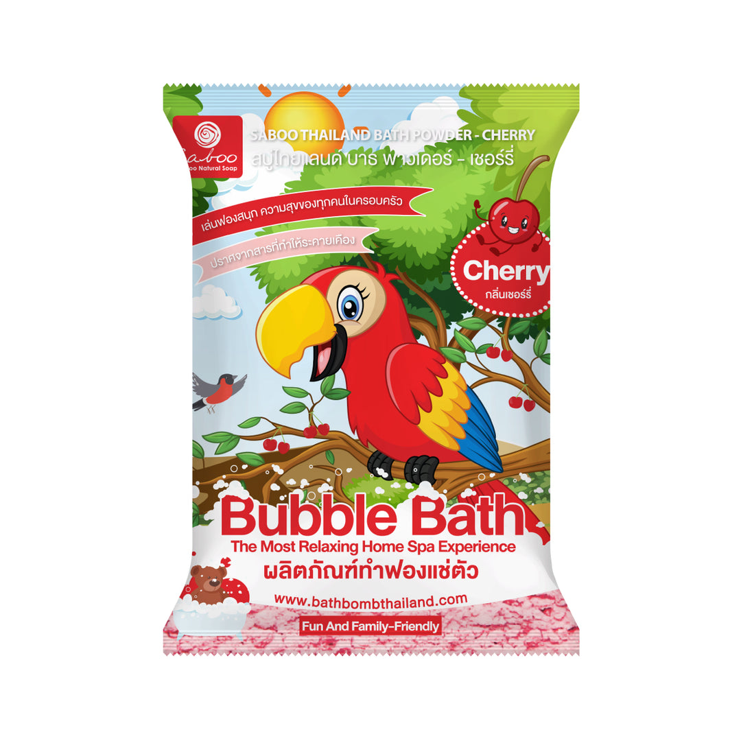 Bubble Bath Powder - 100g - Cherry