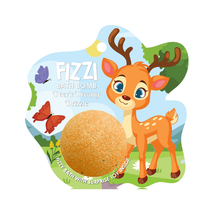 Fizzy Bath Bomb - Jungle Package - 100g - Dear's Dreamy Drizzle