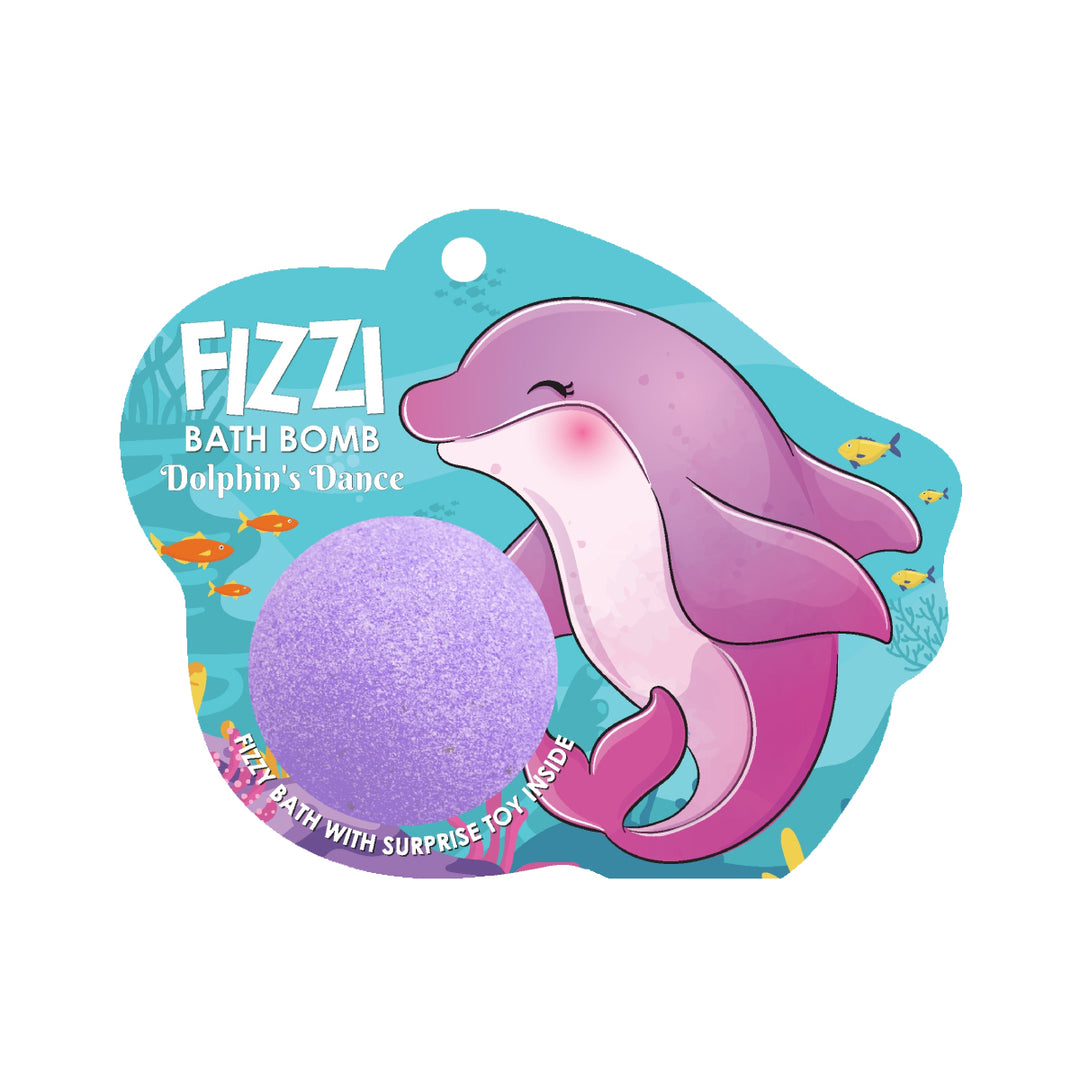 Fizzy Bath Bomb - Sea Animal Package - 100g - Dolphin's Dance