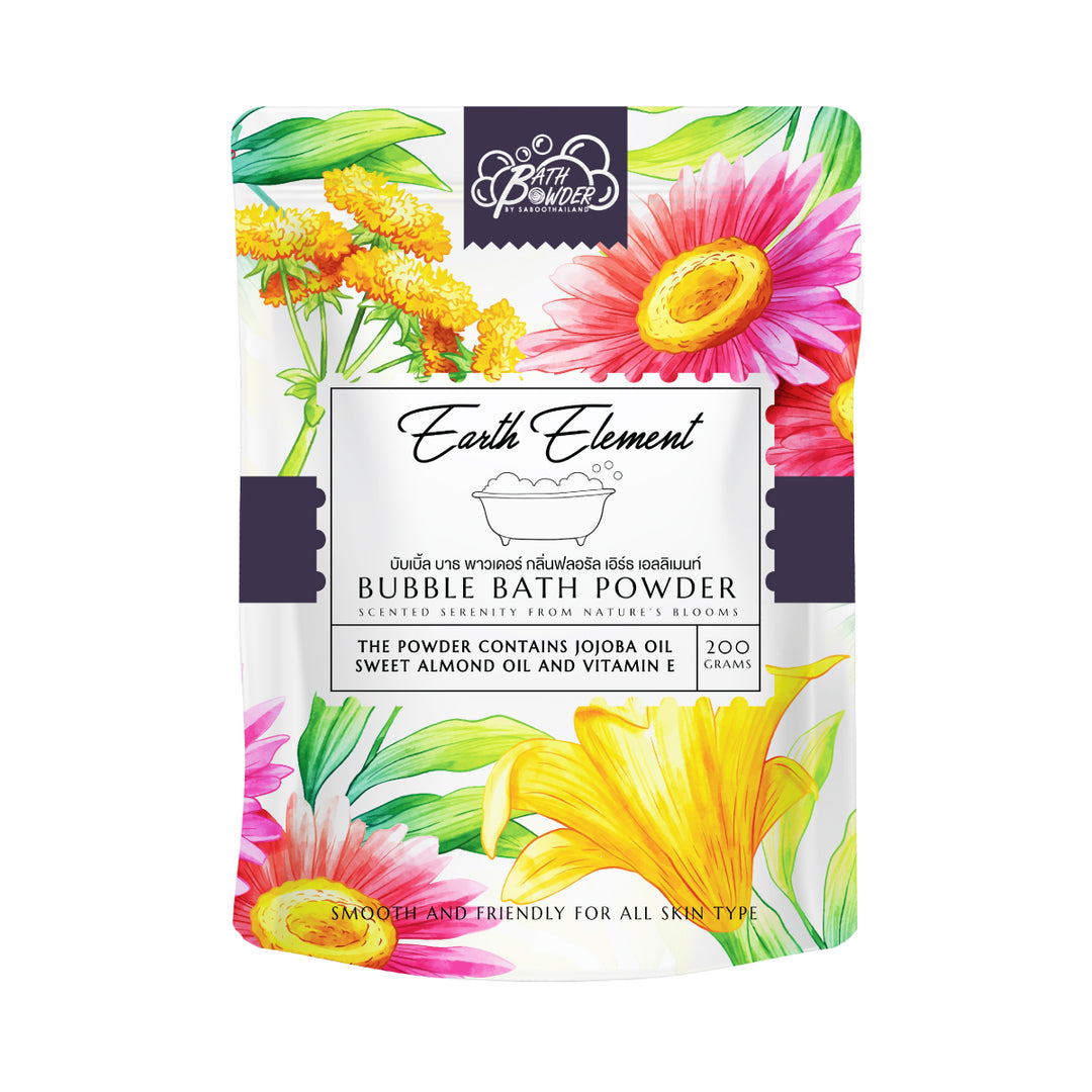 Bubble Bath Powder - 200g - Earth Element