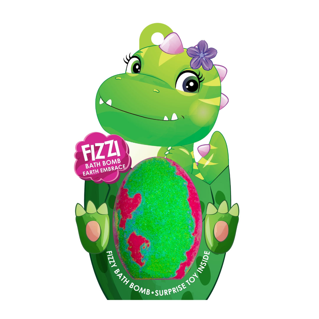 Fizzy Bath Bomb - Dinosaur Package - 180g - Earth Embrace