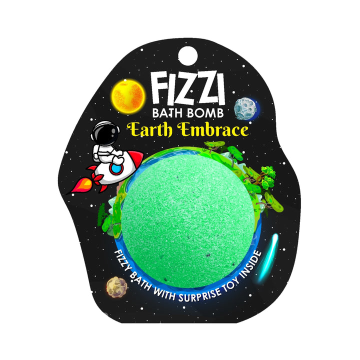 Fizzy Bath Bomb - Solar System Package - 100g - Earth Embrace
