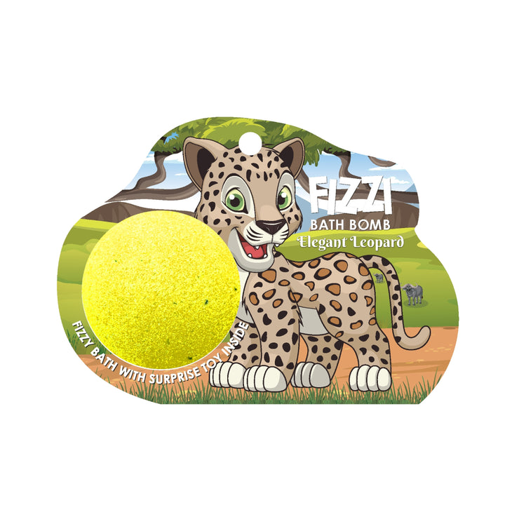 Fizzy Bath Bomb - Jungle Package - 100g - Elegant Leopard