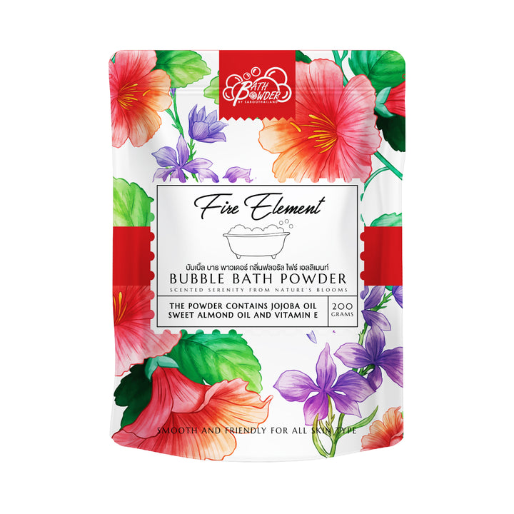 Bubble Bath Powder - 200g - Fire Element
