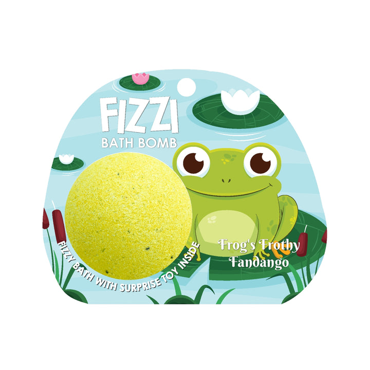 Fizzy Bath Bomb - Jungle Package - 100g - Frog's Frothy Fandango