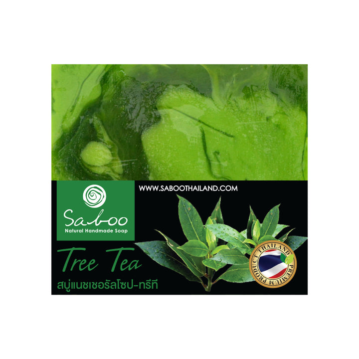 Natural Soap - Square Shape - 100g - Tea
