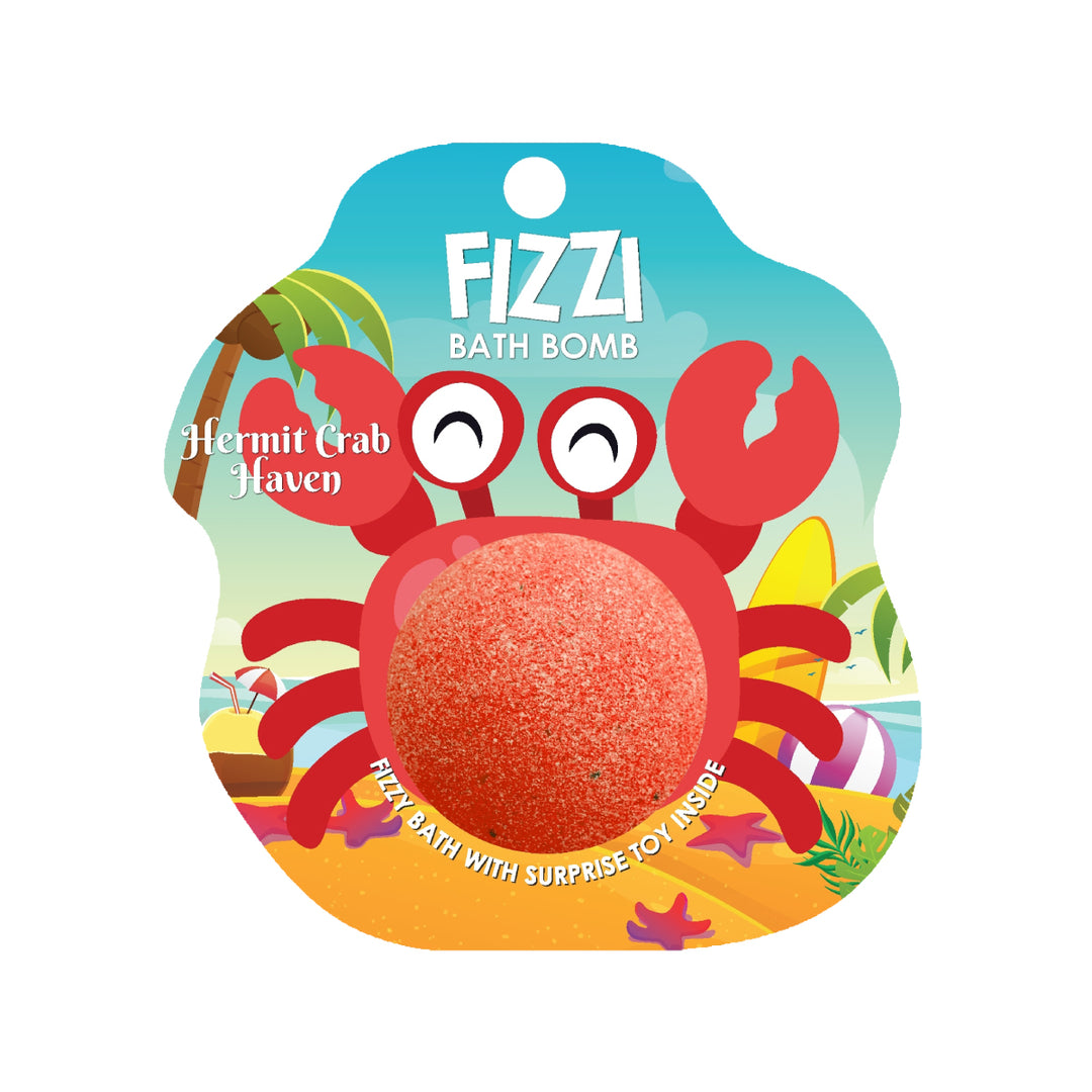 Fizzy Bath Bomb - Sea Animal Package - 100g - Hermit Crab Haven